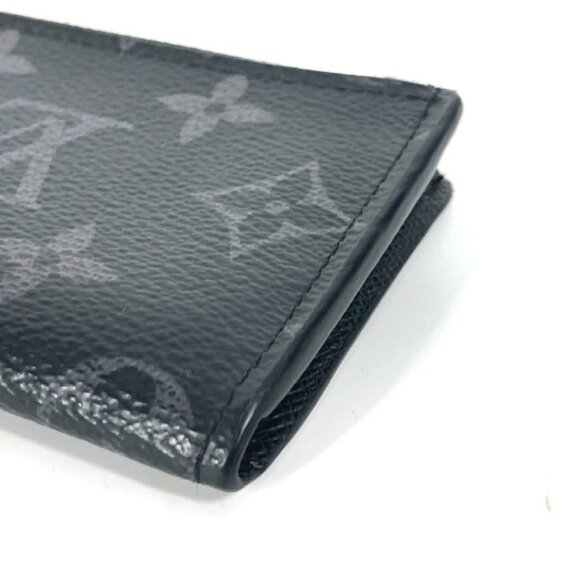 LOUIS VUITTON M63536 MonogramEclipse Portemone Jules Wallet Coin Case coin purse - Picture 6 of 11